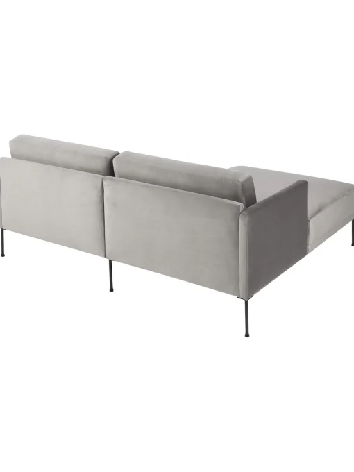 Sofa Rinconera Pequeno De Terciopelo Fluente