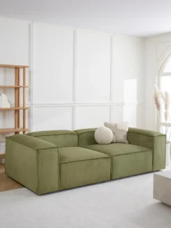 Sofa Rinconero Modular De Pana Lennon (3 Plazas)