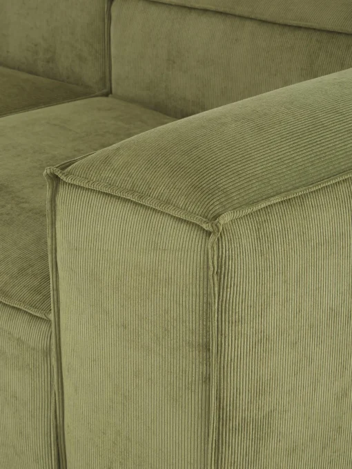 Sofa Rinconero Modular De Pana Lennon (3 Plazas)