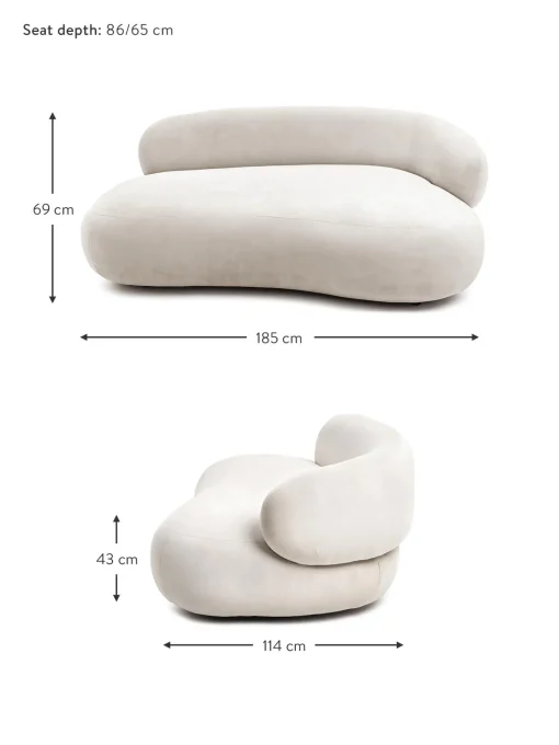 Sofa Rinon Alba (2 Plazas)