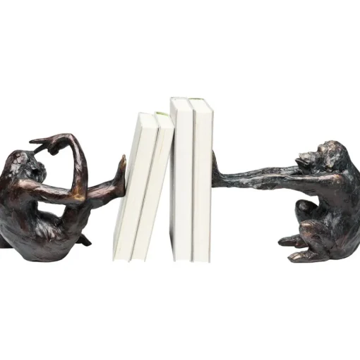 Sujetalibros Artesanales Monkey, 2 Uds.