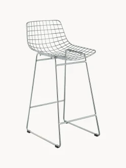 Taburete Alto De Metal Wire