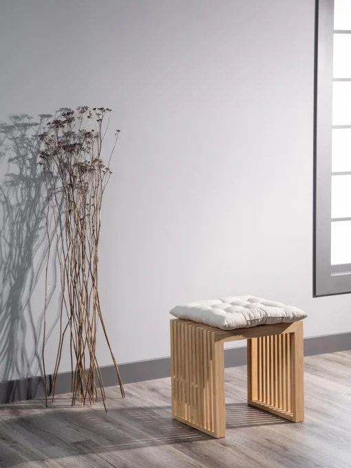 Taburete De Bambu Rib