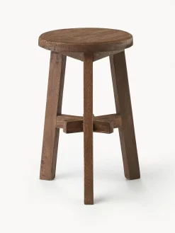 Taburete De Madera De Acacia Dingklik