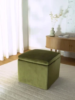 Taburete De Terciopelo Winou
