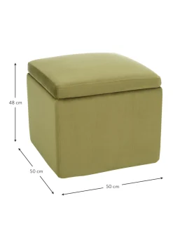 Taburete De Terciopelo Winou