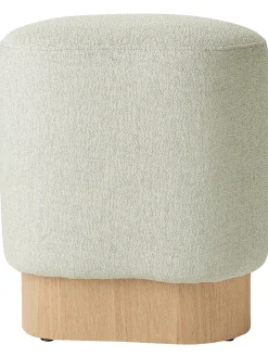 Taburete En Tejido Boucle Yves