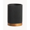 Vaso Cepillo De Dientes Con Madera Laura