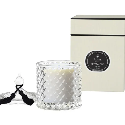 Vela Perfumada Crystalene (Lima, Albahaca Y Mandarina)