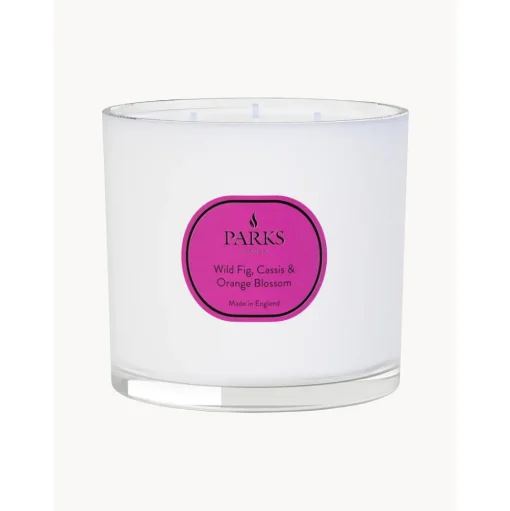 Vela Perfumada De Tres Mechas Vintage Aromatherapy (Higo Silvestre, Grosella Negra Y Azahar)