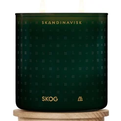 Vela Perfumada Dos Mechas Skog (Pino, Pinas, Savia De Abedul)