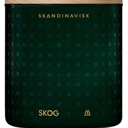 Vela Perfumada Dos Mechas Skog (Pino, Pinas, Savia De Abedul)