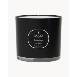 Vela Perfumada Tres Mechas Black Magic (Cedro, Vetiver Y Pachuli)