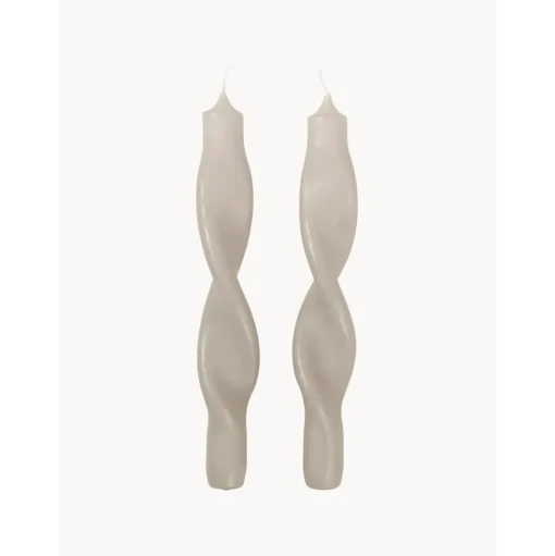 Velas Conicas Twist, 2Uds.
