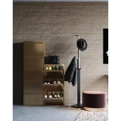 Zapatero De Pared Caruso, Puertas Abatibles