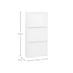 Zapatero De Pared Caruso, Puertas Abatibles