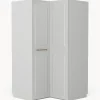 Armario Esquinero Modular Charlotte, 2 Puertas (115 Cm), Diferentes Variantes