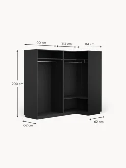 Armario Esquinero Modular Leon, 4 Puertas (215 Cm), Diferentes Variantes