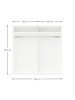 Armario Modular Charlotte, 4 Puertas (200 Cm), Diferentes Variantes