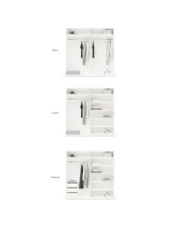 Armario Modular Charlotte, 4 Puertas (200 Cm), Diferentes Variantes