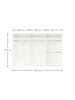 Armario Modular Leon, 6 Puertas (300 Cm), Diferentes Variantes