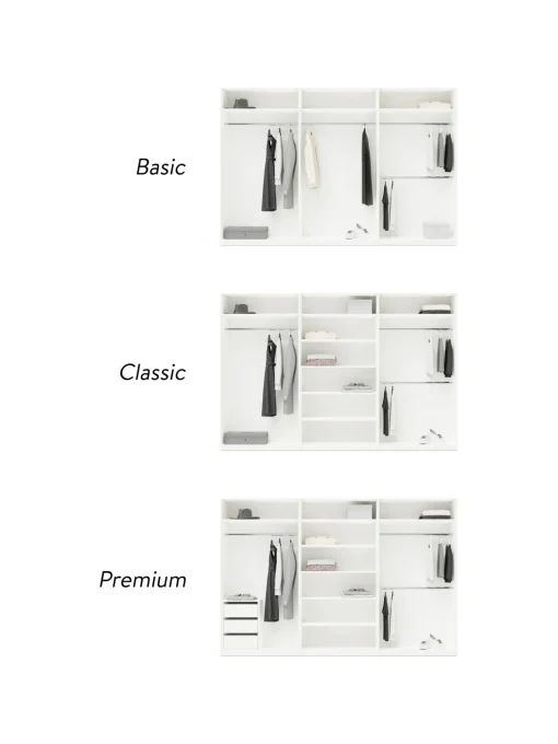 Armario Modular Leon, 6 Puertas (300 Cm), Diferentes Variantes