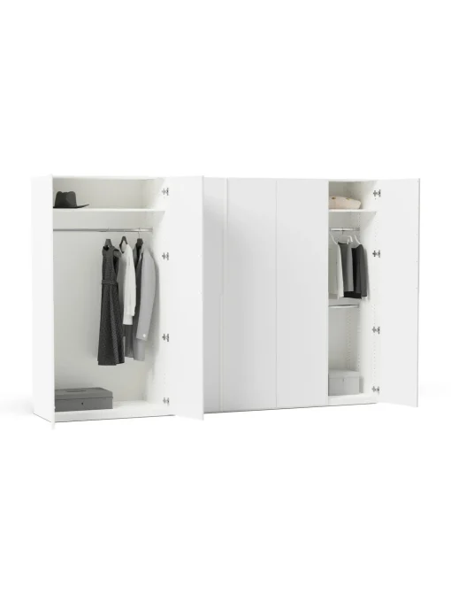 Armario Modular Leon, 6 Puertas (300 Cm), Diferentes Variantes