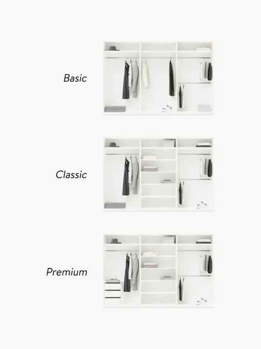 Armario Modular Simone, 6 Puertas (300 Cm), Diferentes Variantes