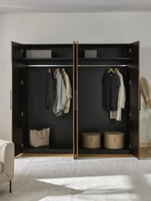 Armario Modular Simone, 4 Puertas (200 Cm), Diferentes Variantes