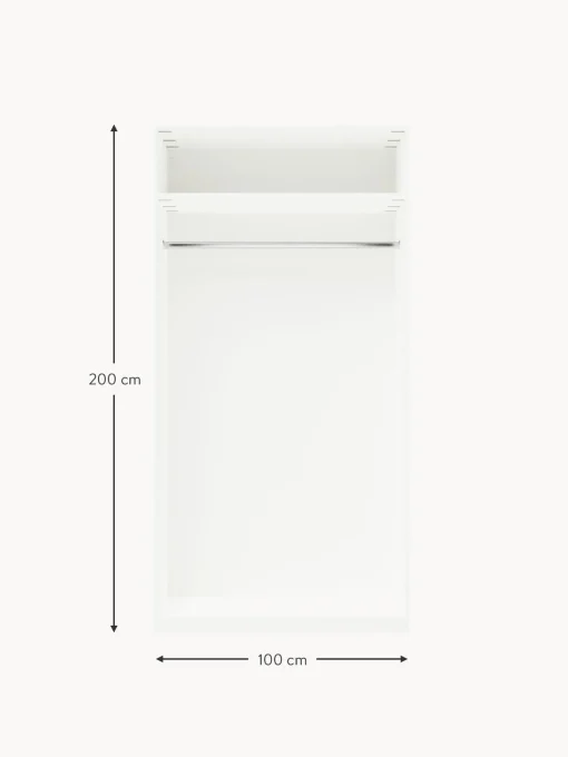 Armario Modular Simone, 2 Puertas (100 Cm), Diferentes Variantes