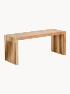 Banco De Madea De Bambu Rib