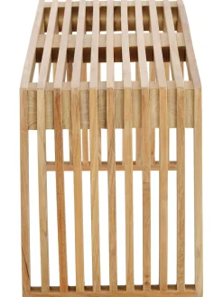 Banco De Madea De Bambu Rib