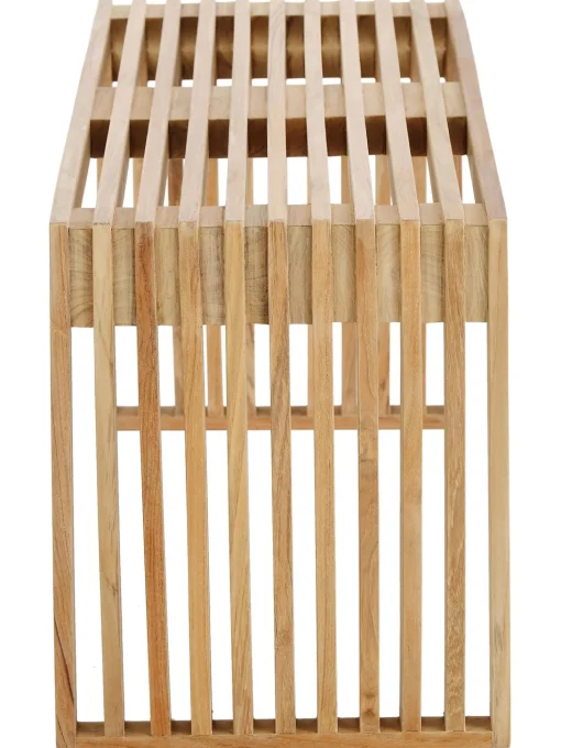 Banco De Madea De Bambu Rib