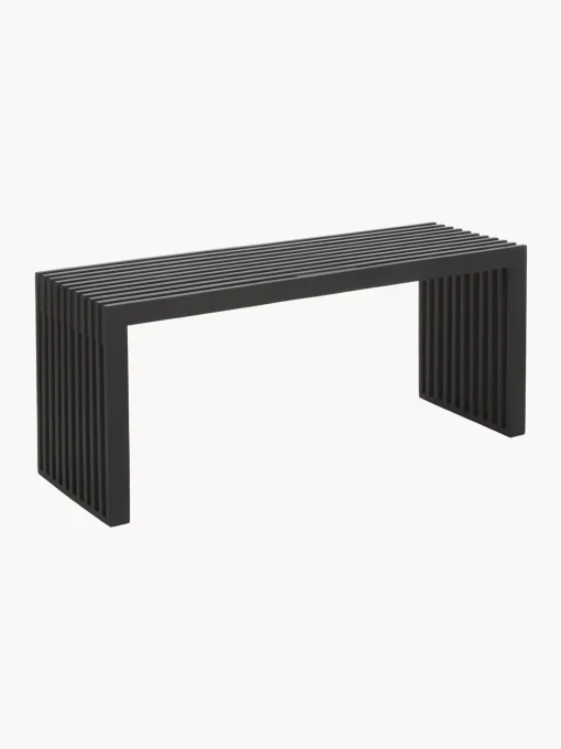Banco De Madera De Caoba Rib