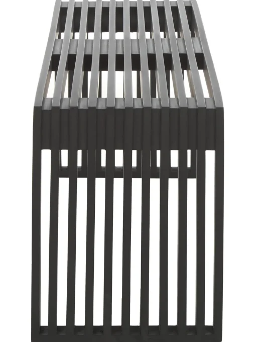Banco De Madera De Caoba Rib