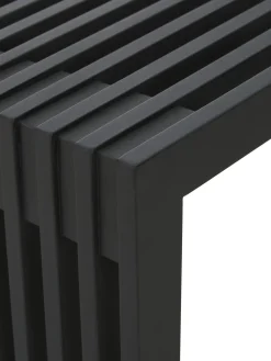 Banco De Madera De Caoba Rib