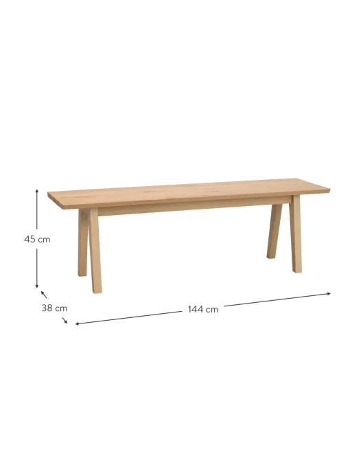 Banco De Madera De Roble Melfort