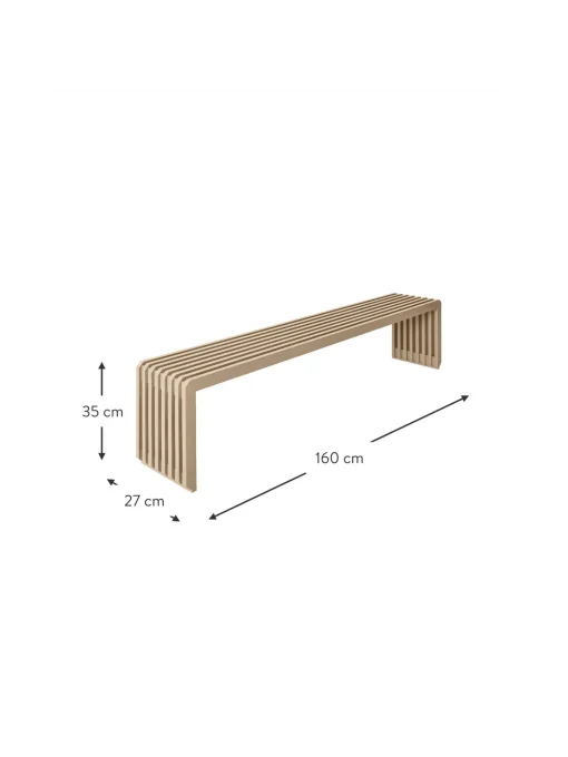 Banco De Madera Sungkai Bancu