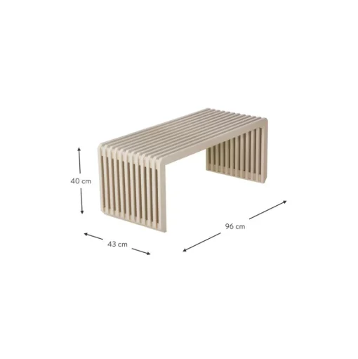 Banco De Madera Sungkai Bancu