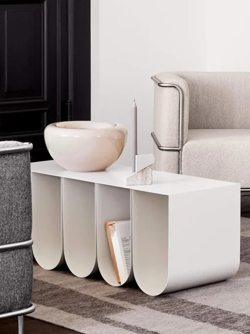 Banco De Metal Curved