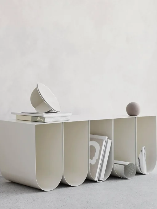 Banco De Metal Curved