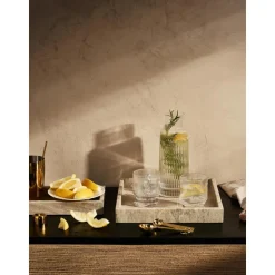 Bandeja Decorativa De Marmol Venice