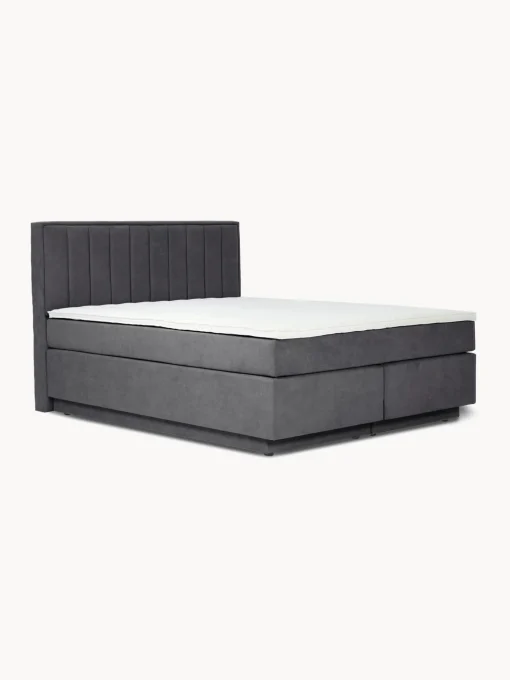 Cama Continental Livia, Con Espacio De Almacenamiento
