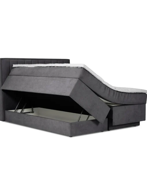Cama Continental Livia, Con Espacio De Almacenamiento