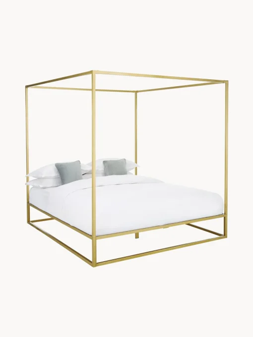 Cama De Metal Con Dosel Belle
