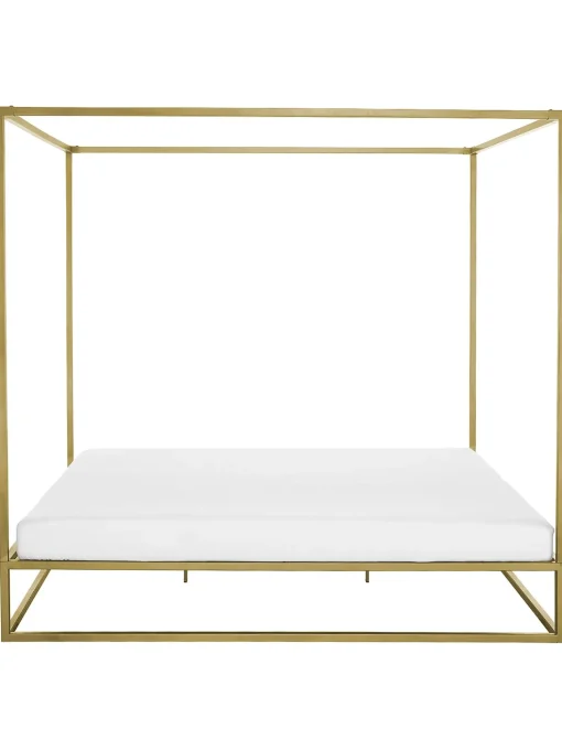 Cama De Metal Con Dosel Belle