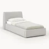 Cama Individual Cloud, Con Espacio De Almacenamiento
