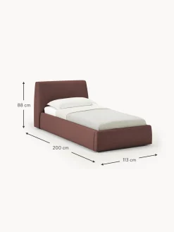 Cama Individual Cloud, Con Espacio De Almacenamiento
