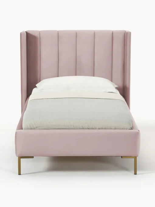 Cama Individual De Terciopelo Dusk