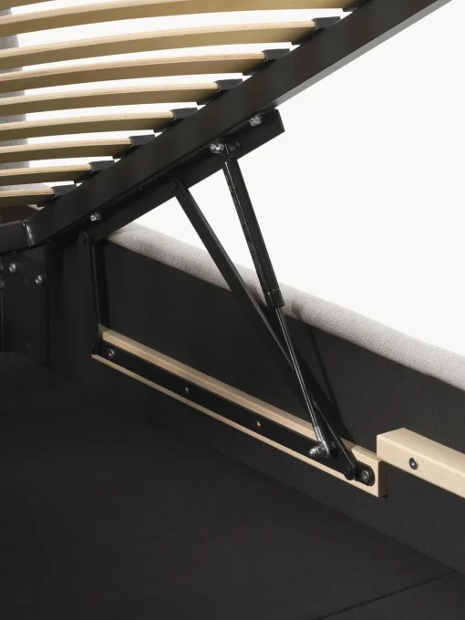 Cama Individual Ebba, Con Espacio De Almacenamiento